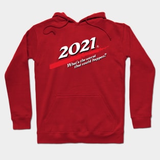 2021. What's the worst that could happen? Hoodie